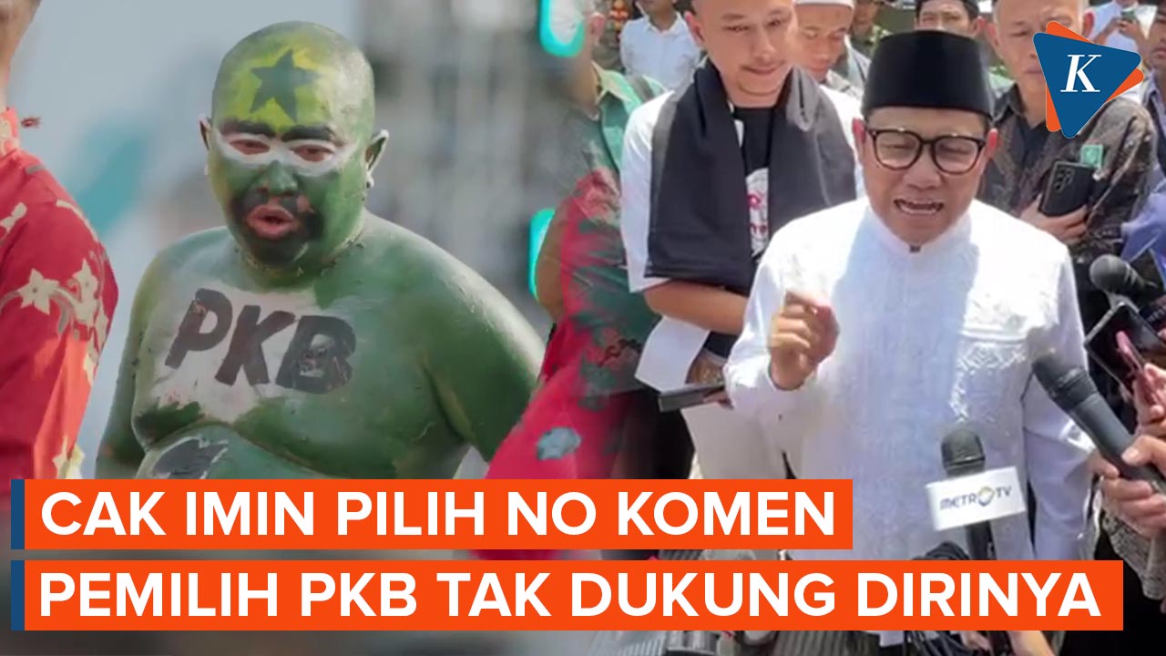 Cak Imin "No Comment" soal Pendukung PKB Mayoritas Tak Dukung Dirinya