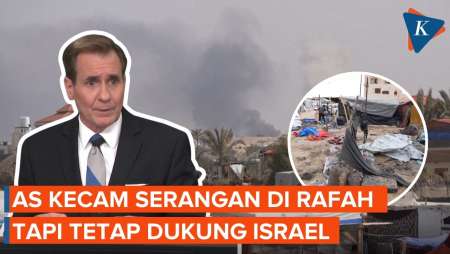 AS Kecam Keras Serangan di Rafah, tetapi Tetap Dukung Israel