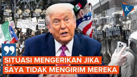 Trump Pastikan Ribuan Garda Nasional AS Akan Terus Berada di LA, Sampai Kapan?