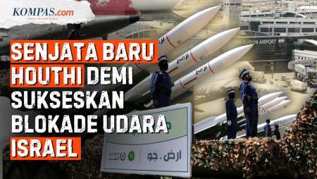 Siasat Houthi Lawan Israel: Blokade Laut dan Udara, Senjata Baru Disiapkan