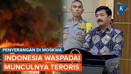 Indonesia Waspadai Terorisme Setelah Penyerangan di Moskwa Rusia