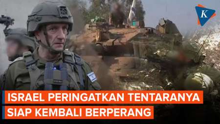 Sinyal Peringatan Israel, Tentaranya Siap Kembali Berperang