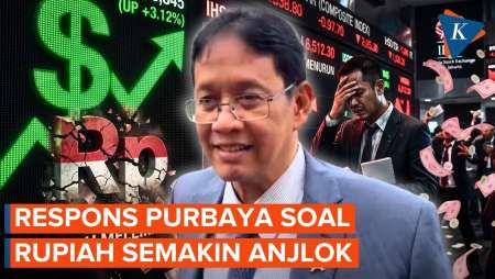 Rupiah Semakin Anjlok, Purbaya: Enggak Sulit Memperbaikinya