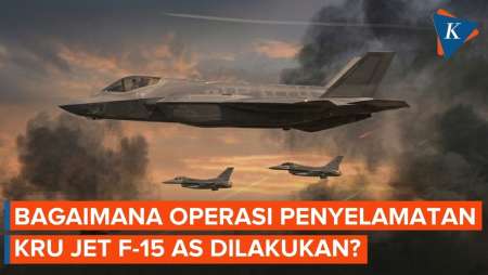 Sempat Ditembaki Iran, Bagaimana Momen Menegangkan Operasi Penyelamatan Kru Jet F-15 AS?