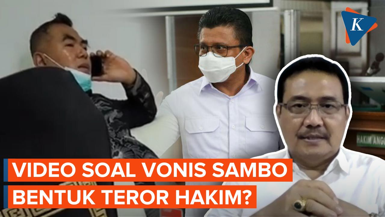 [FULL] Dugaan Teror Terhadap Hakim Lewat Video soal Vonis Sambo