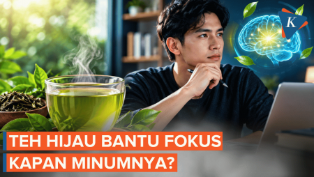 Teh Hijau Bisa Bantu Fokus, Kapan Waktu Terbaik Meminumnya?