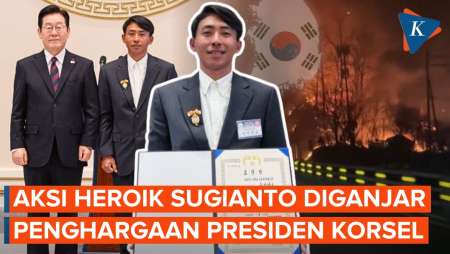 Kisah Heroik Sugianto Selamatkan 7 Lansia Korea Selatan, Presiden Lee Jae Myung Beri Penghargaan