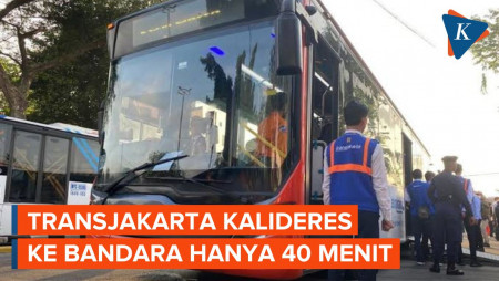 Heru Budi Jajal TransJakarta Rute Baru Kalideres-Bandara Soekarno Hatta