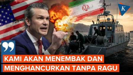 Menhan AS: Kapal Iran Yang Ganggu Pelayaran Di Selat Hormuz Akan Dihancurkan