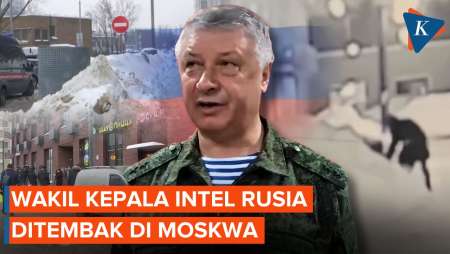 Wakil Kepala Intel Rusia Ditembak, Moskwa Buru Pelaku