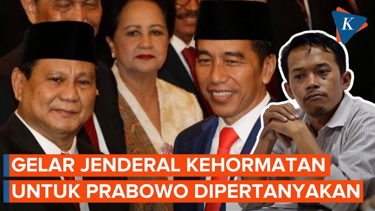 Pernah Diberhentikan TNI AD, Gelar Jenderal Kehormatan Prabowo ...