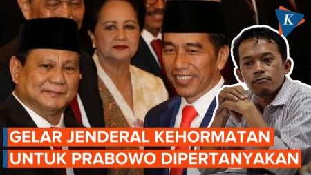 Pernah Diberhentikan TNI AD, Gelar Jenderal Kehormatan Prabowo Dipertanyakan