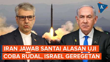 Respons Cuek Iran Tetap "Ngegas" Uji Coba Rudal Bikin Israel Geregetan