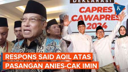 Tanggapi Duet Anies-Cak Imin, Said Aqil: Yang Menang yang Diridai Allah