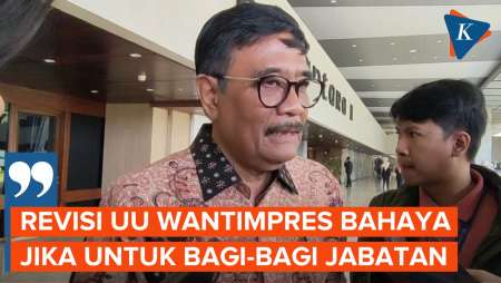 PDI-P Nilai Bahaya jika Revisi UU Wantimpres Hanya untuk Bagi-bagi Jabatan