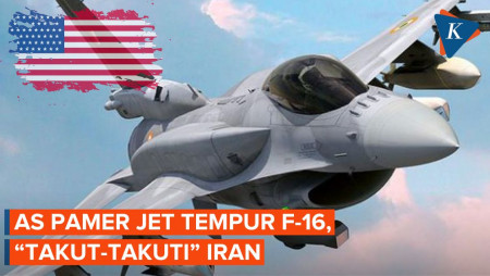 Iran Tembaki Kapal Tanker AS, Washington Kerahkan Jet Tempur F-16