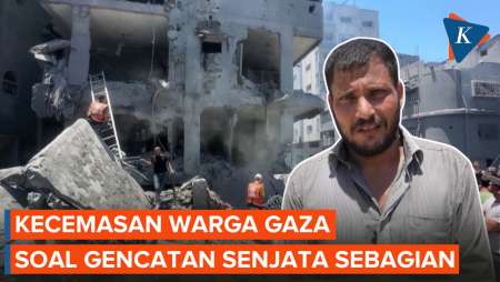 Cemasnya Warga Gaza Saat Netanyahu Hanya Akan Setujui Gencatan Senjata Sebagian
