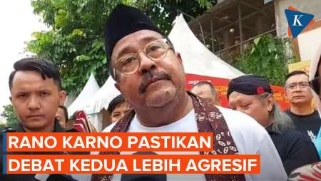 Bakal Lebih Agresif di Debat Kedua, Rano Karno: Kalau Enggak Begitu, Main Sinetron Saja