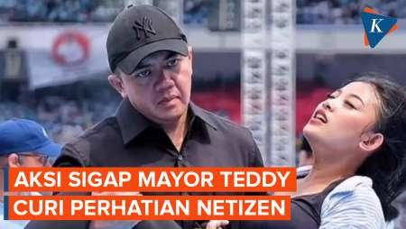 Mayor Teddy Viral Gendong Perempuan Pingsan, Berikut Profilnya