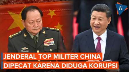 China Pecat Jenderal Topnya Usai Diduga Korupsi
