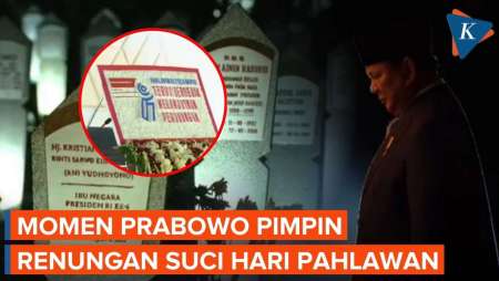 Prabowo: Jangan Sekali-kali Kita Melupakan Kepahlawanan Mereka...