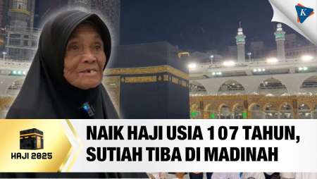 Jemaah Haji Tertua Berusia 107 Tahun Tiba di Madinah