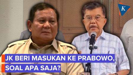 JK Sampaikan Saran soal Ekonomi dan Diplomasi ke Prabowo, Siap Bertemu Langsung