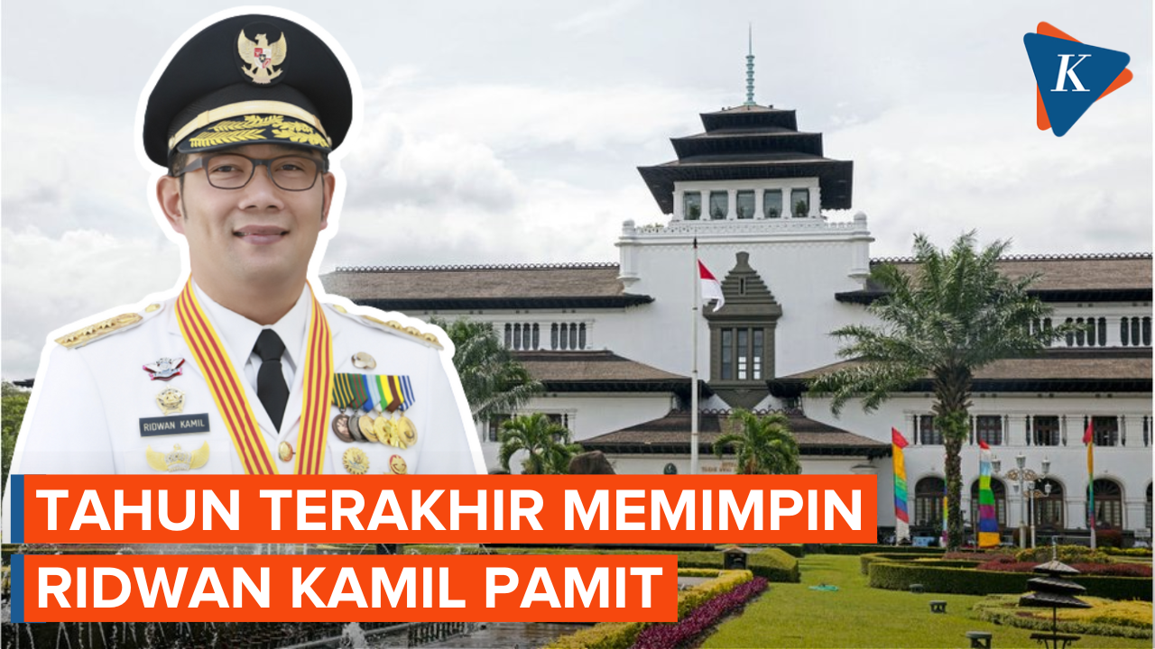 Hampir 5 Tahun Pimpin Jawa Barat, Ridwan Kamil Pamitan