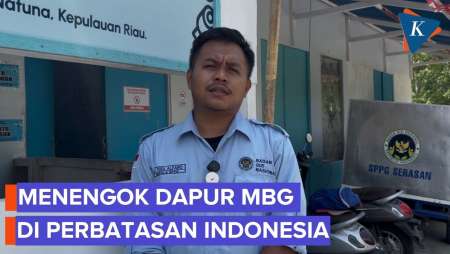 Menengok Dapur MBG Di Pulau Paling Ujung Indonesia, Punya Instalasi Pengolahan Limbah