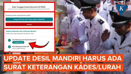 Update Desil Mandiri Harus Pakai Surat Keterangan, di Mana Bisa Dapat?