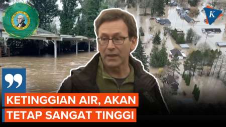 Washington Diterjang Banjir, Gubernur: Bukan Krisis Satu atau Dua Hari