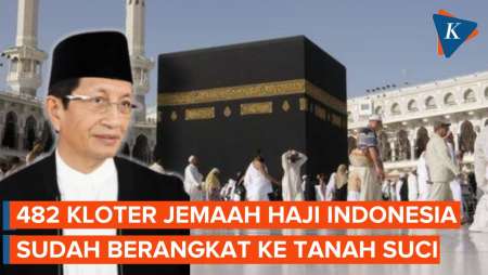 Bersiap Jalani Puncak Haji, 482 Kloter Jemaah Indonesia Sudah Berada di Mekkah