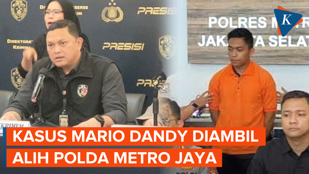 Kasus Mario Dandy Aniaya David Diambil Alih Polda Metro Jaya