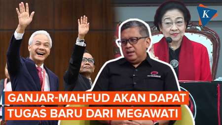 Hasto Sebut Ganjar dan Mahfud Akan Dapat Tugas Baru dari Megawati