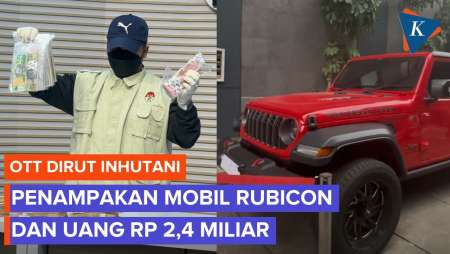 KPK Sita Mobil Rubicon dan Rp 2,4 M dari OTT Dirut Inhutani