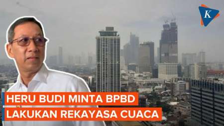 Kurangi Polusi Udara, Heru Budi Minta Rekayasa Cuaca di Jakarta