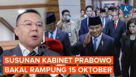 Prabowo Disebut Bakal Selesaikan Susunan Kabinet pada H-5 Pelantikan