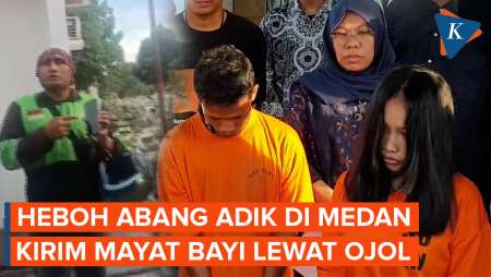 Kronologi Abang Adik di Medan Kirim Mayat Bayi lewat Ojol ke Pemakaman