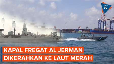 Kapal Fregat AL Jerman Berlayar ke Laut Merah untuk Amankan Kapal Kargo