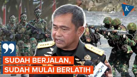 TNI AD Akan Kirim Ribuan Tentara Ke Gaza, Pasukan Sudah Berlatih