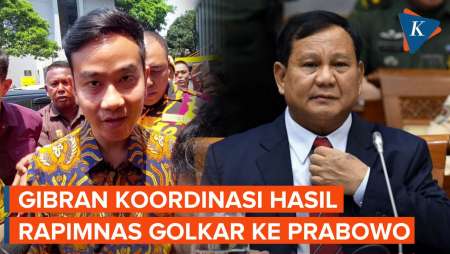 Diusung Jadi Cawapres oleh Golkar, Gibran Langsung Koordinasi dengan Prabowo