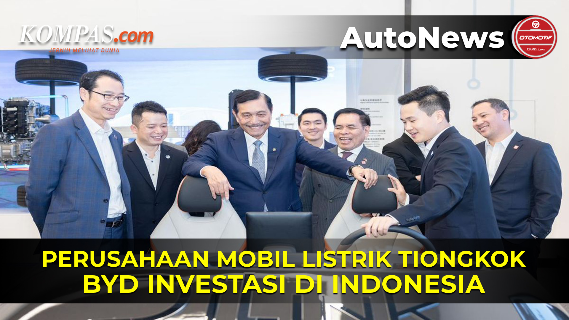 Teken MoU, BYD Jajaki Investasi Mobil Listrik di Indonesia