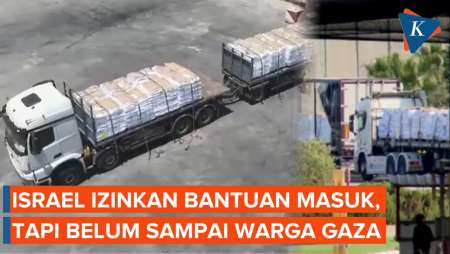 PBB: Bantuan Mulai Masuk Gaza, tapi Belum Ada yang Disalurkan