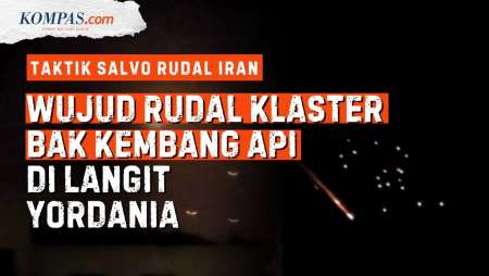 Detik-detik Iran Vs AS di Langit Yordania, 100 Patriot AS Terkuras Tangkis Rudal Klaster IRGC