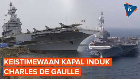 Kehebatan Kapal Induk Nuklir Yang Dikerahkan Perancis Ke Timur Tengah