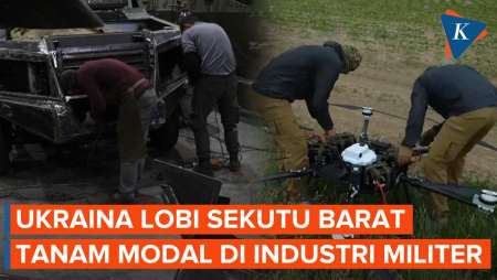 Ukraina Minta Sekutu Barat Investasi Besar di Industri Pertahanan