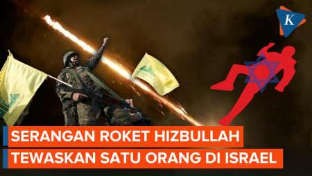 Serangan Roket Hizbullah Hantam Kota di Israel, Satu Orang Tewas