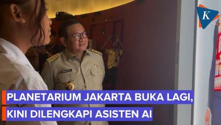 Wajah Baru Planetarium Jakarta, Gratis 3 Bulan Untuk Pelajar