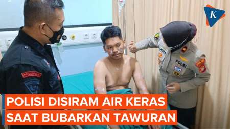 Polda Metro Buru Pelaku yang Siram Air Keras ke Polisi Saat Bubarkan Tawuran