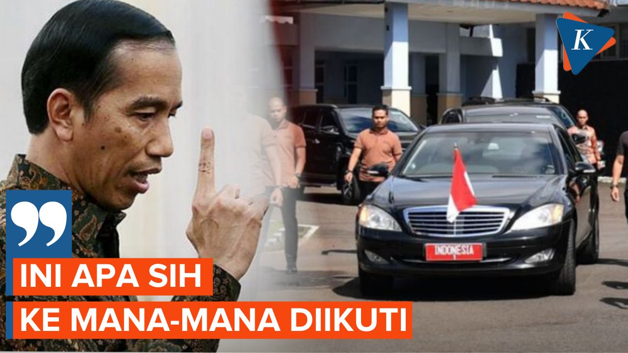 Jokowi Curhat, Awal-awal Risih Dikawal Paspampres 